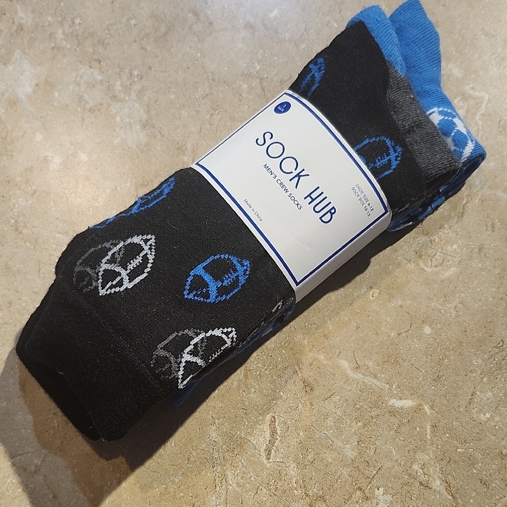 Sock Hub Football/ Soccer Crew Socks